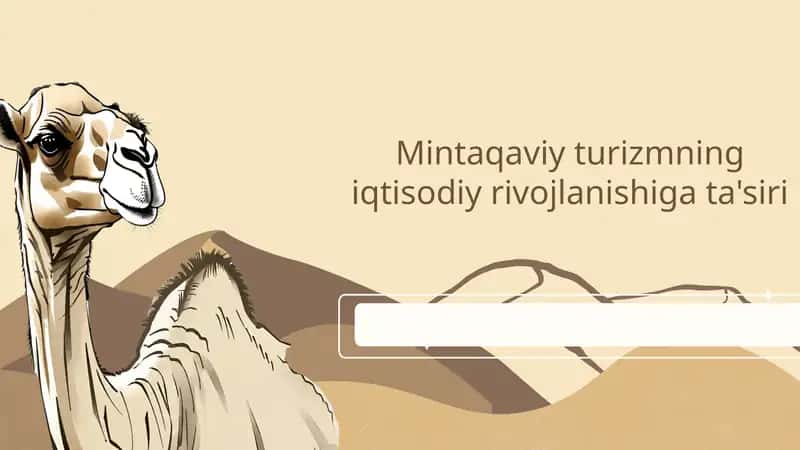 Mintaqaviy Turizmning Iqtisodiy Rivojlanishiga Ta'siri 1