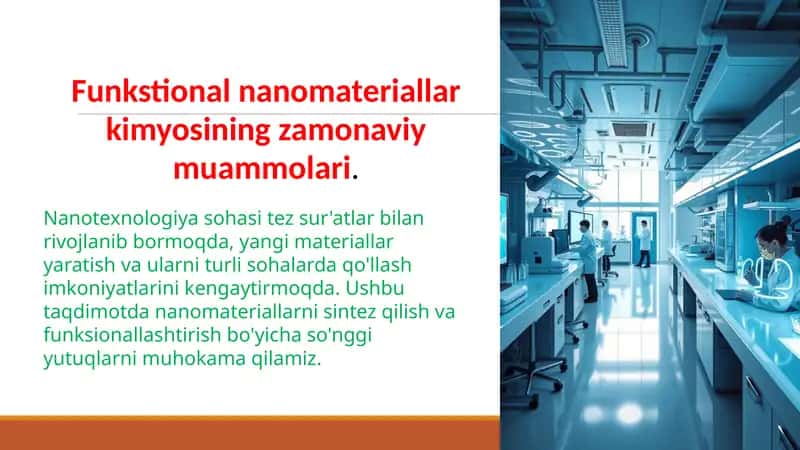 Funktsional Nanomateriallar 1
