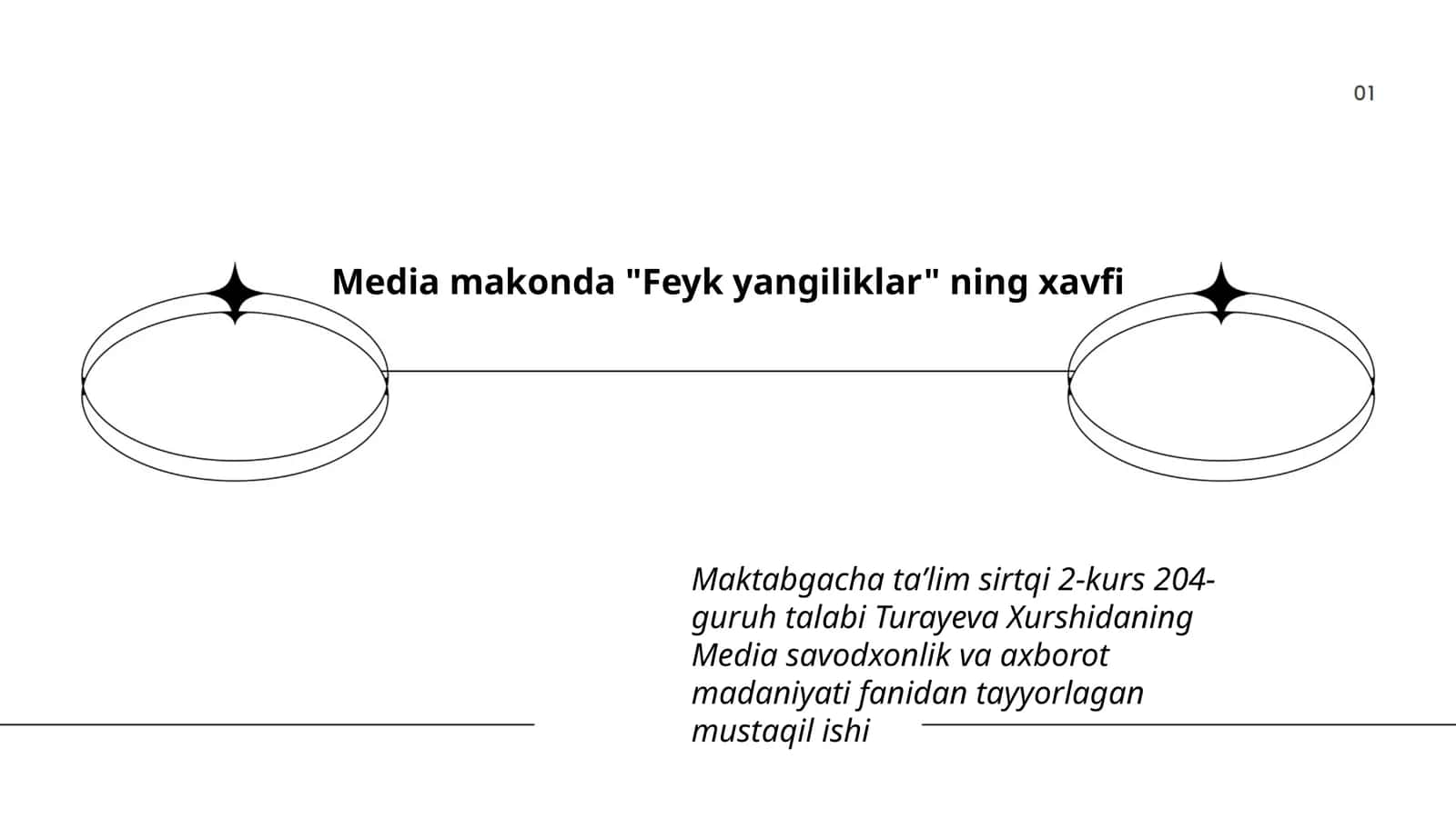 Media makonda "Feyk yangiliklar" ning xavfi 1