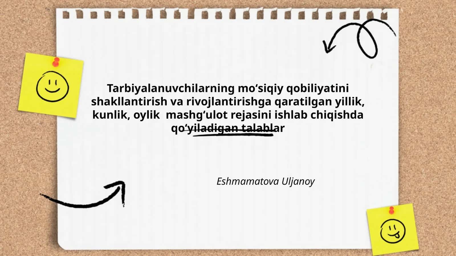 Moʻsiqiy qobiliyatini rivojlantirish 1