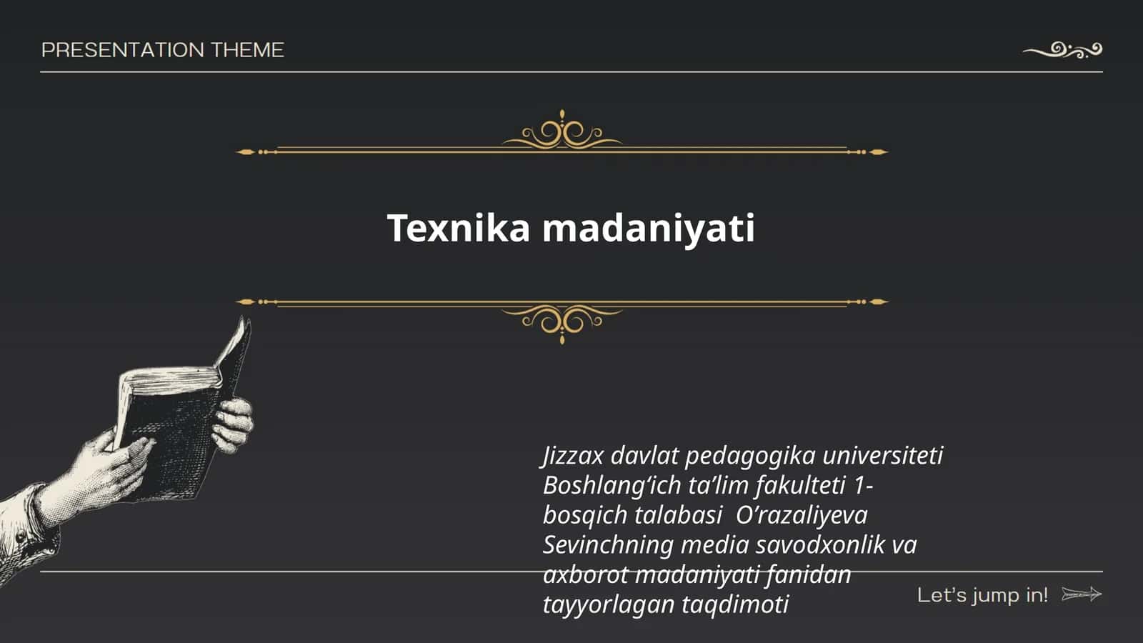 Texnika madaniyati 1