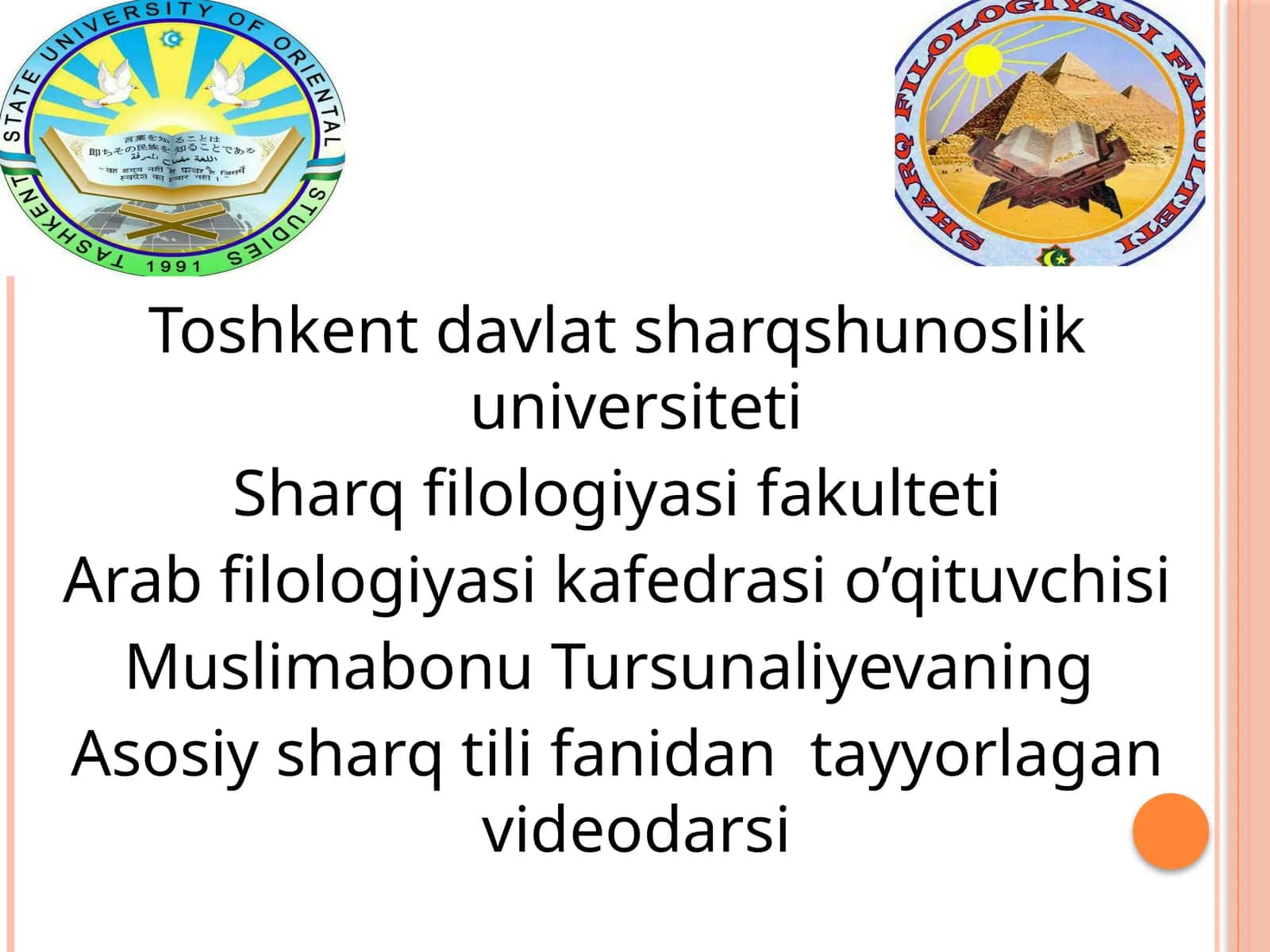 Hamzalife’llarning o‘tgan zamonda tuslanishi 1