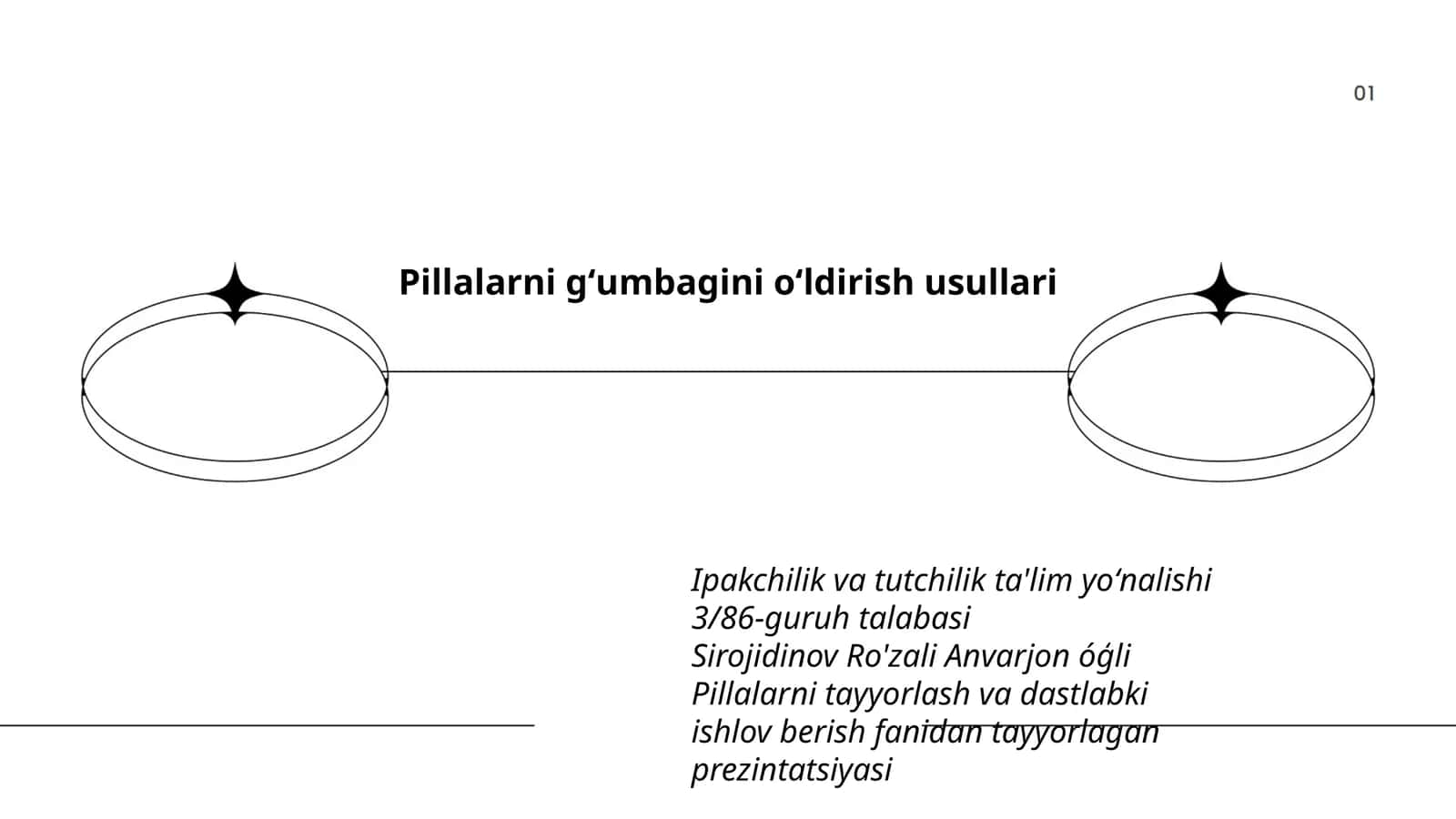 Pillalarni gʻumbagini oʻldirish usullari 1
