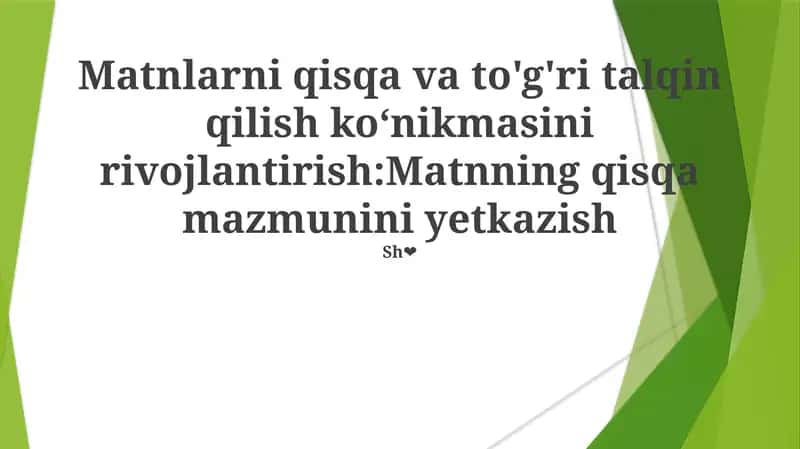 Amaliy Qo'llanmalar va Misollar 1