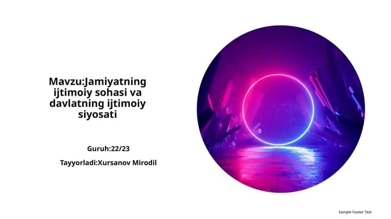 Jamiyatning ijtimoiy sohasi va davlatning ijtimoiy siyosati 1