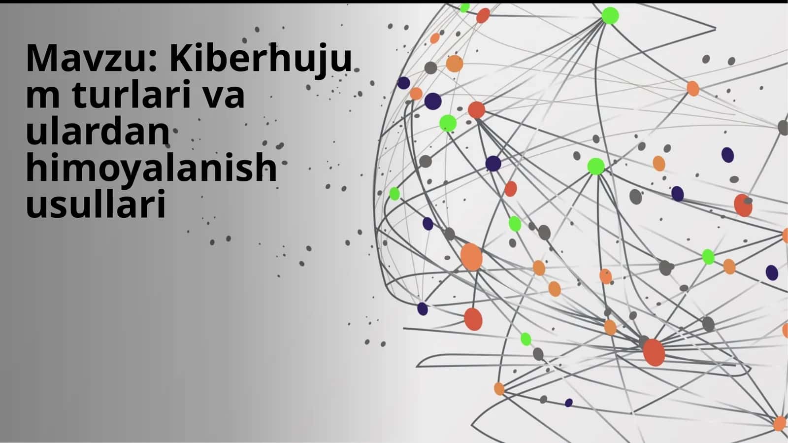 Kiberhujum turlari va ulardan himoyalash usullari 1