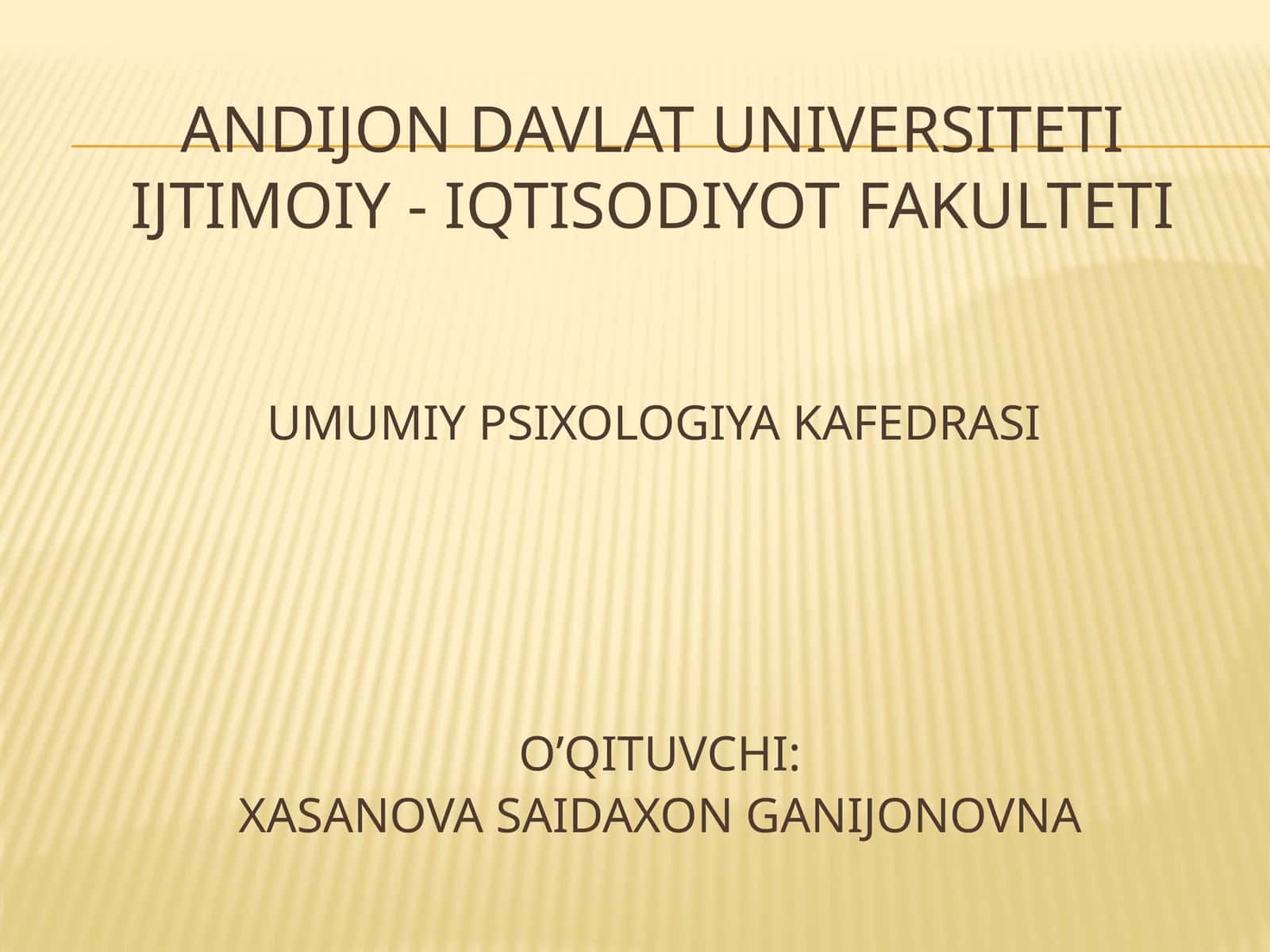 UMUMIY PSIXOLOGIYA KAFEDRASI 1