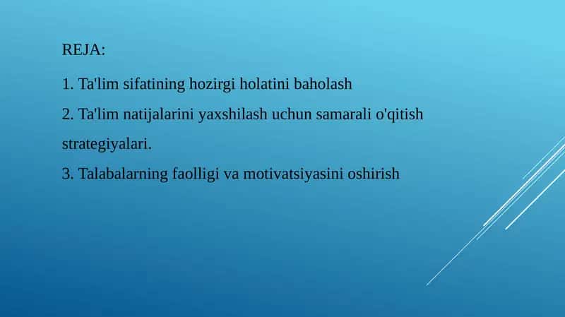 Ta'limning sifati 1