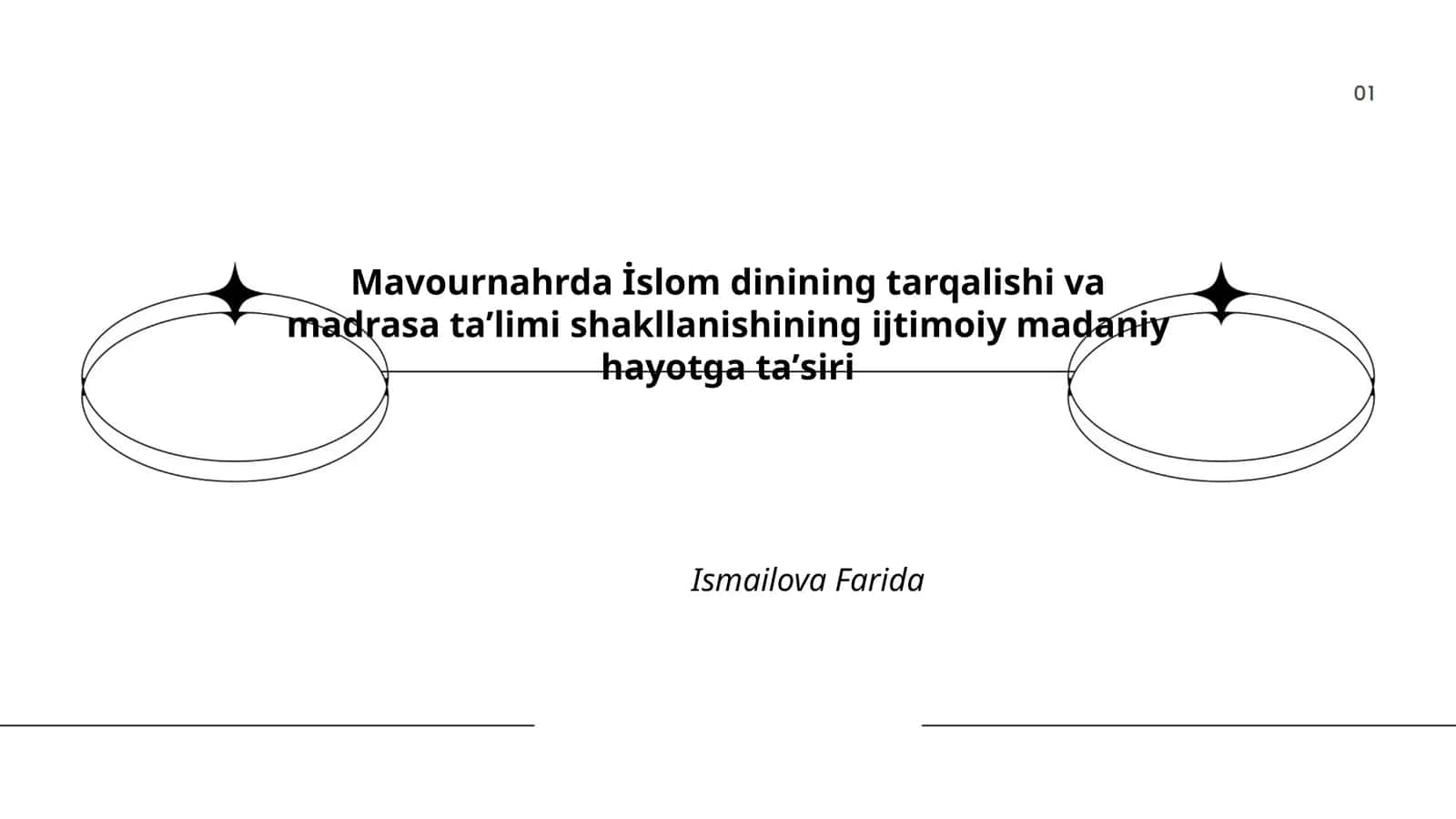 Mavournahrda İslom dinining tarqalishi va madrasa taʼlimi shakllanishining ijtimoiy madaniy hayotga taʼsiri 1