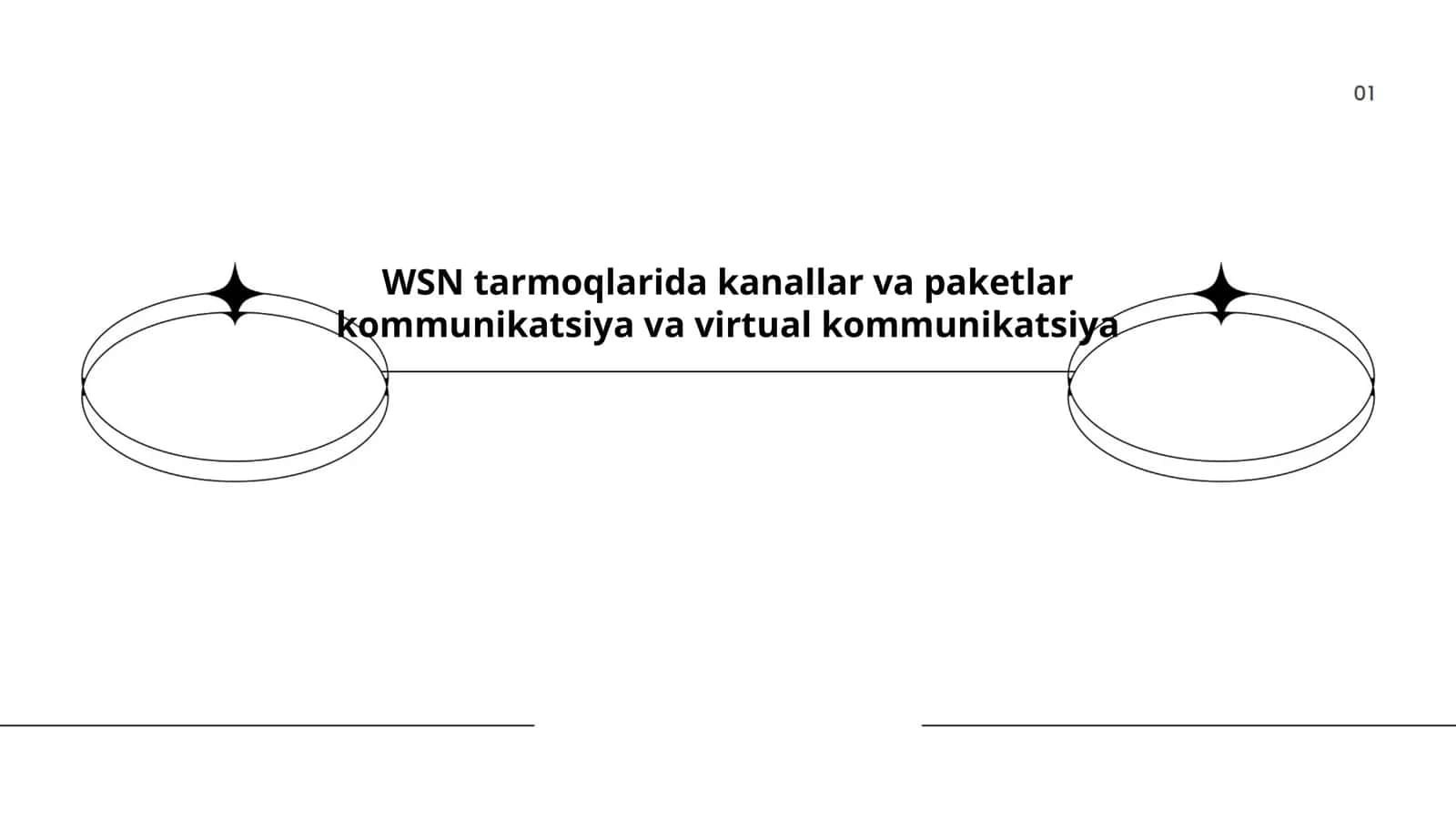 WSN tarmoqlarida kanallar va paketlar kommunikatsiya va virtual kommunikatsiya 1