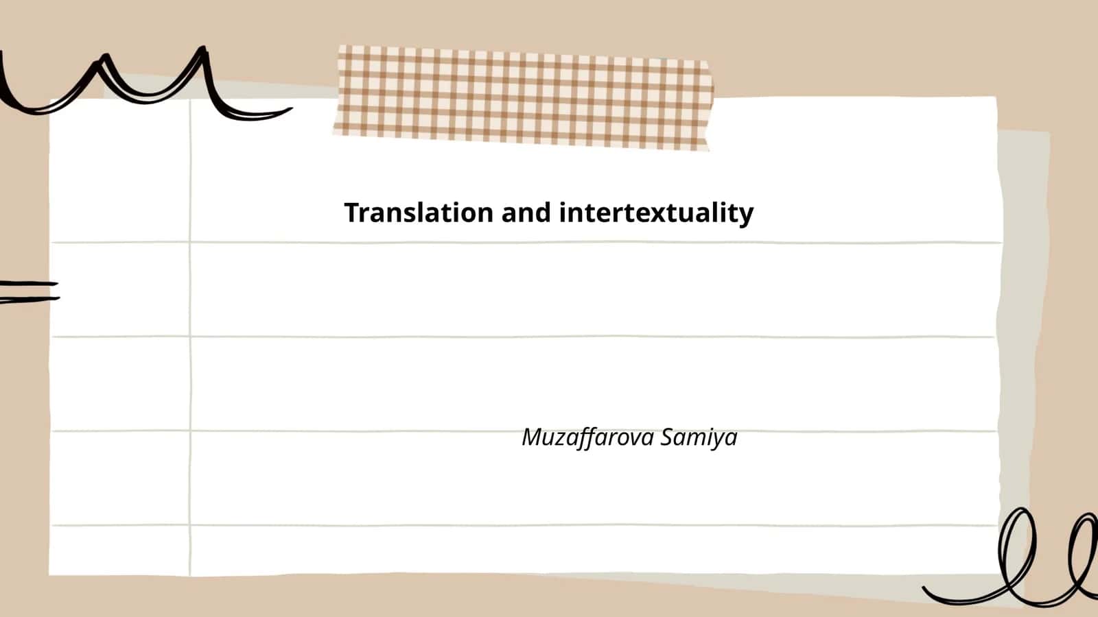 Intertextuality in Translation Studies 1