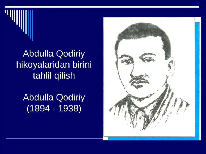 Abdulla Qodiriyning Hayot va ijod yo`li 1
