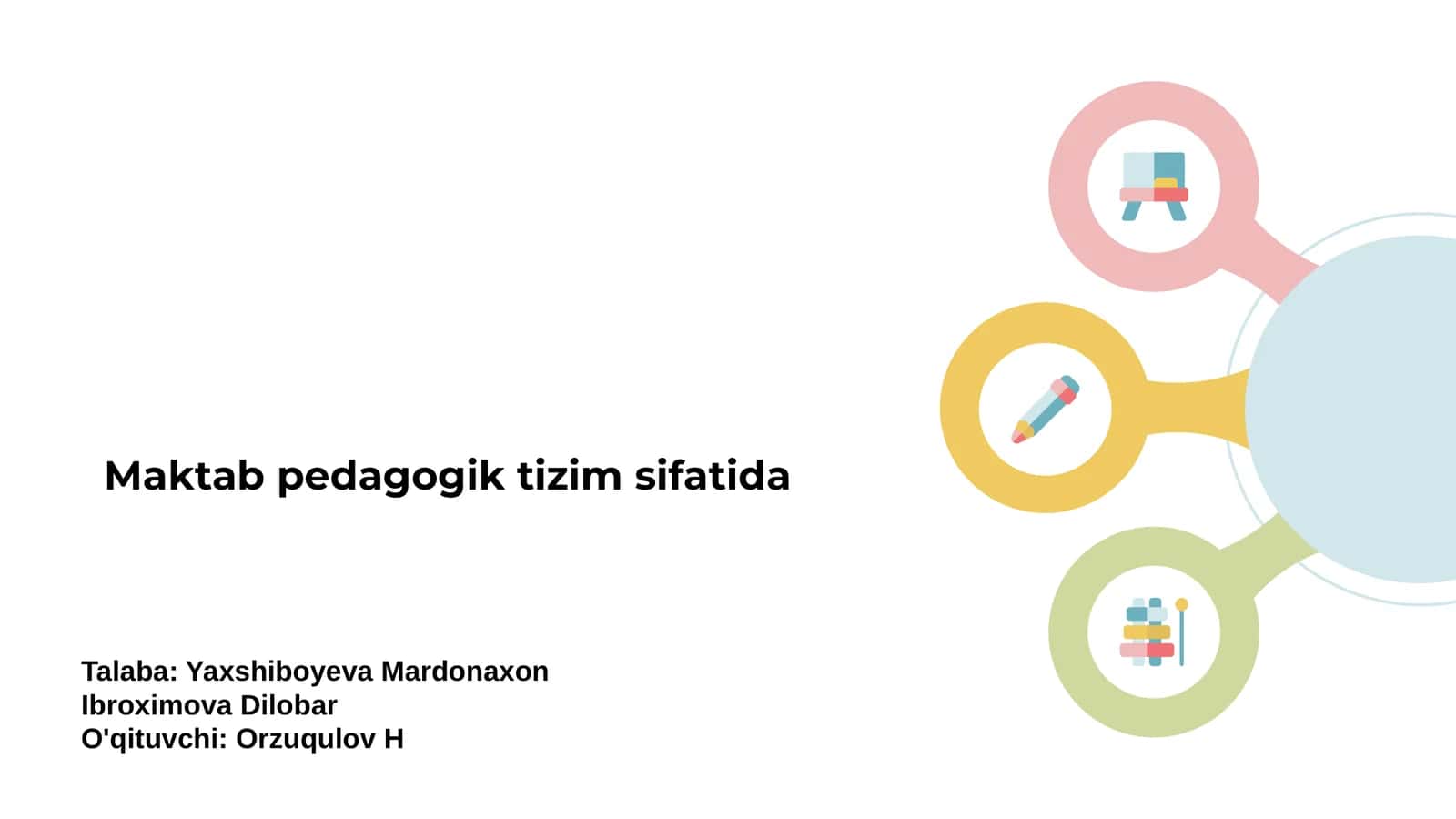 Maktabning Tarixi va Rivojlanishi 1