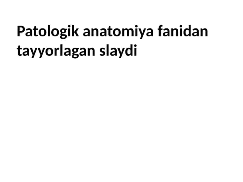 Tug‘ma anomaliyalar. Chala tug‘ilganlardagi buzilishlar 1