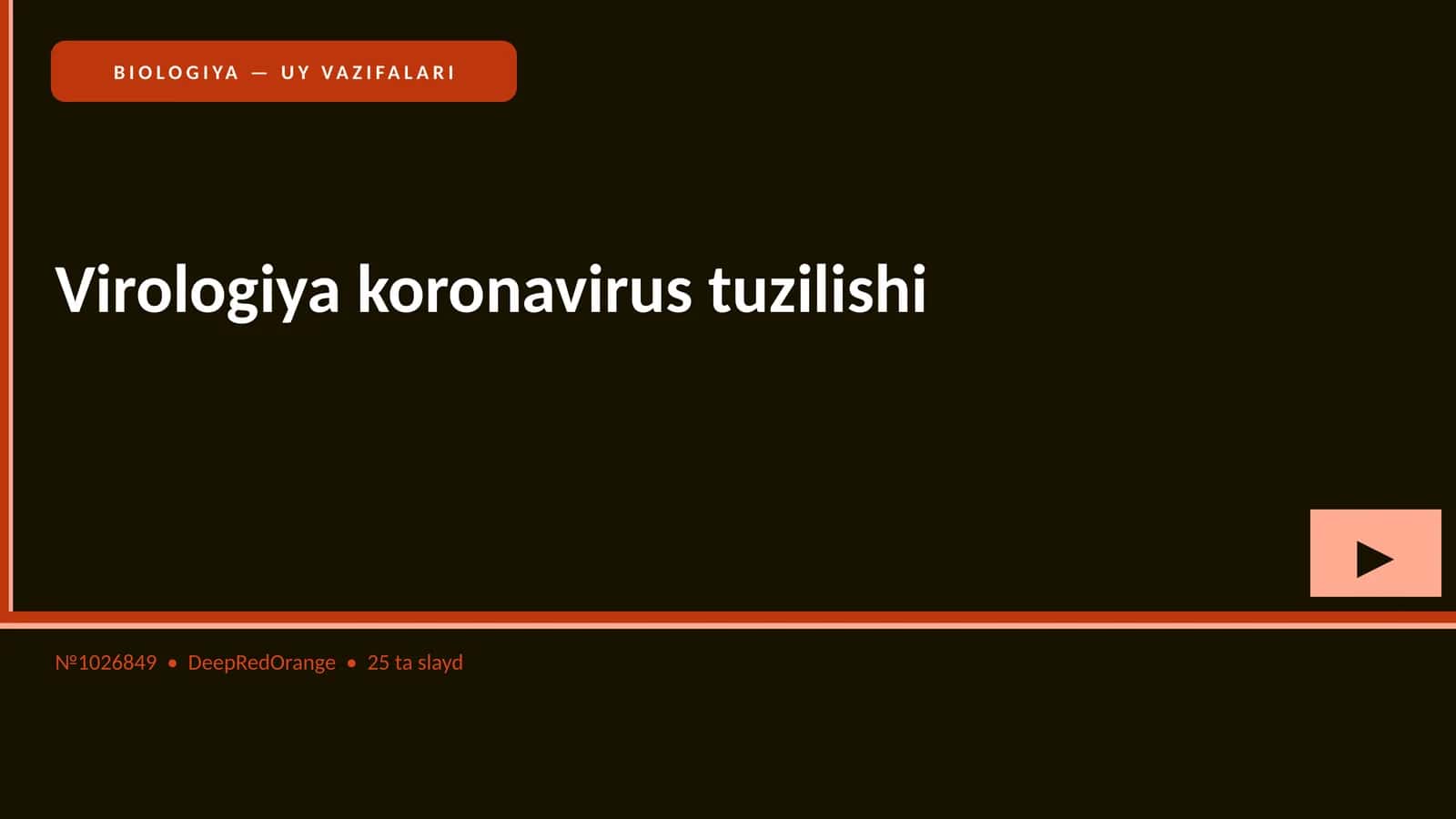 Virologiya koronavirus tuzilishi 1