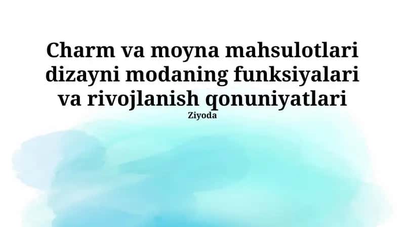 Jozibadorlik va Ipak Mahsulot Dizayni 1