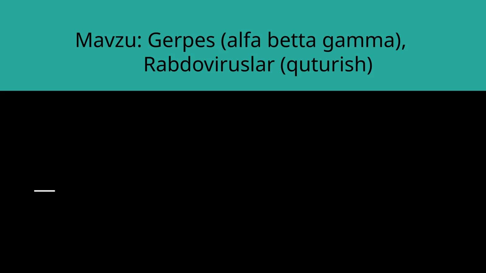 Gerpes (alfa betta gamma), Rabdoviruslar (quturish) 1