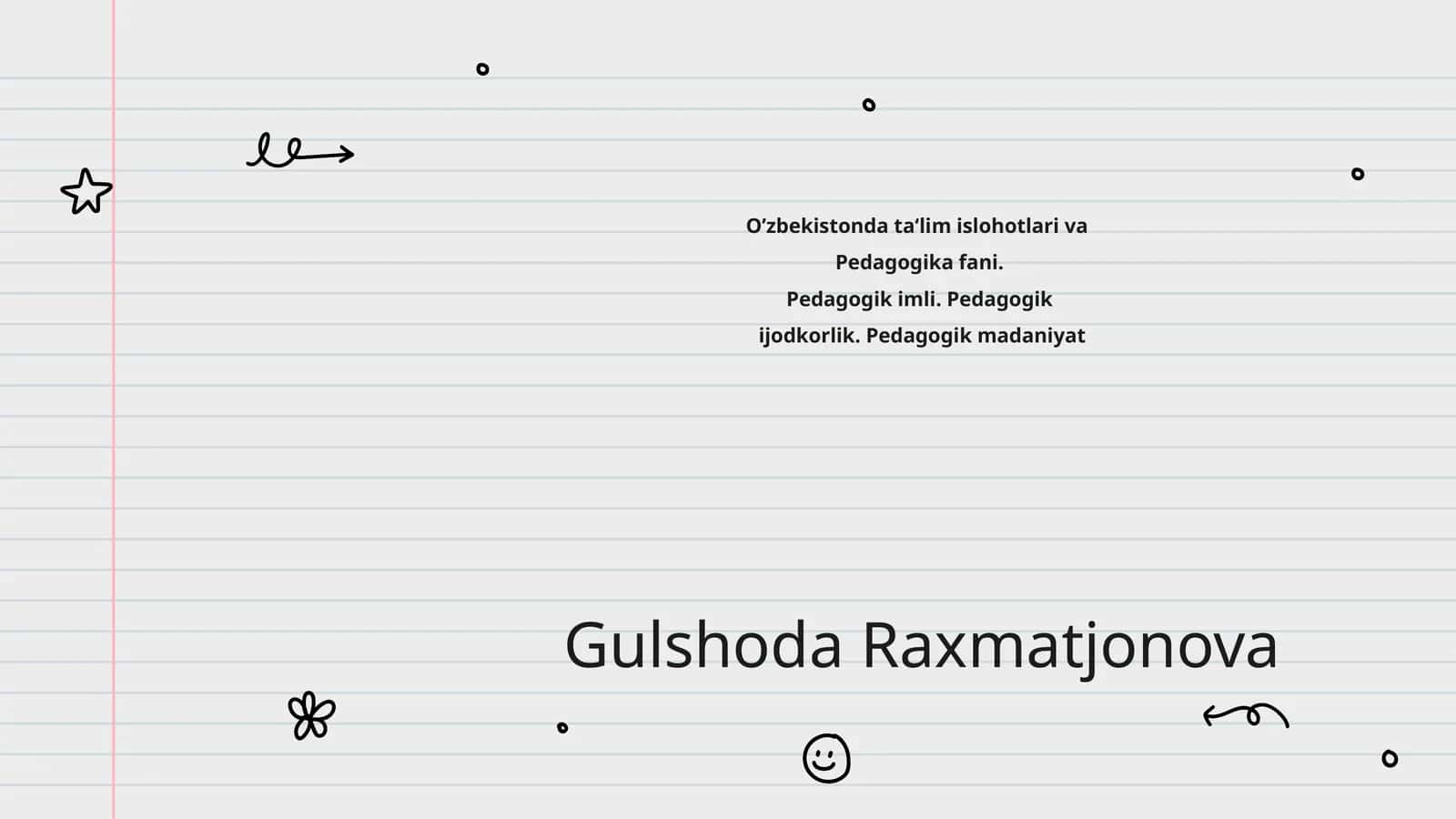 O'zbekistonda ta'lim islohotlari va pedagogika fani: Pedagogik imli, ijodkorlik va madaniyat 1