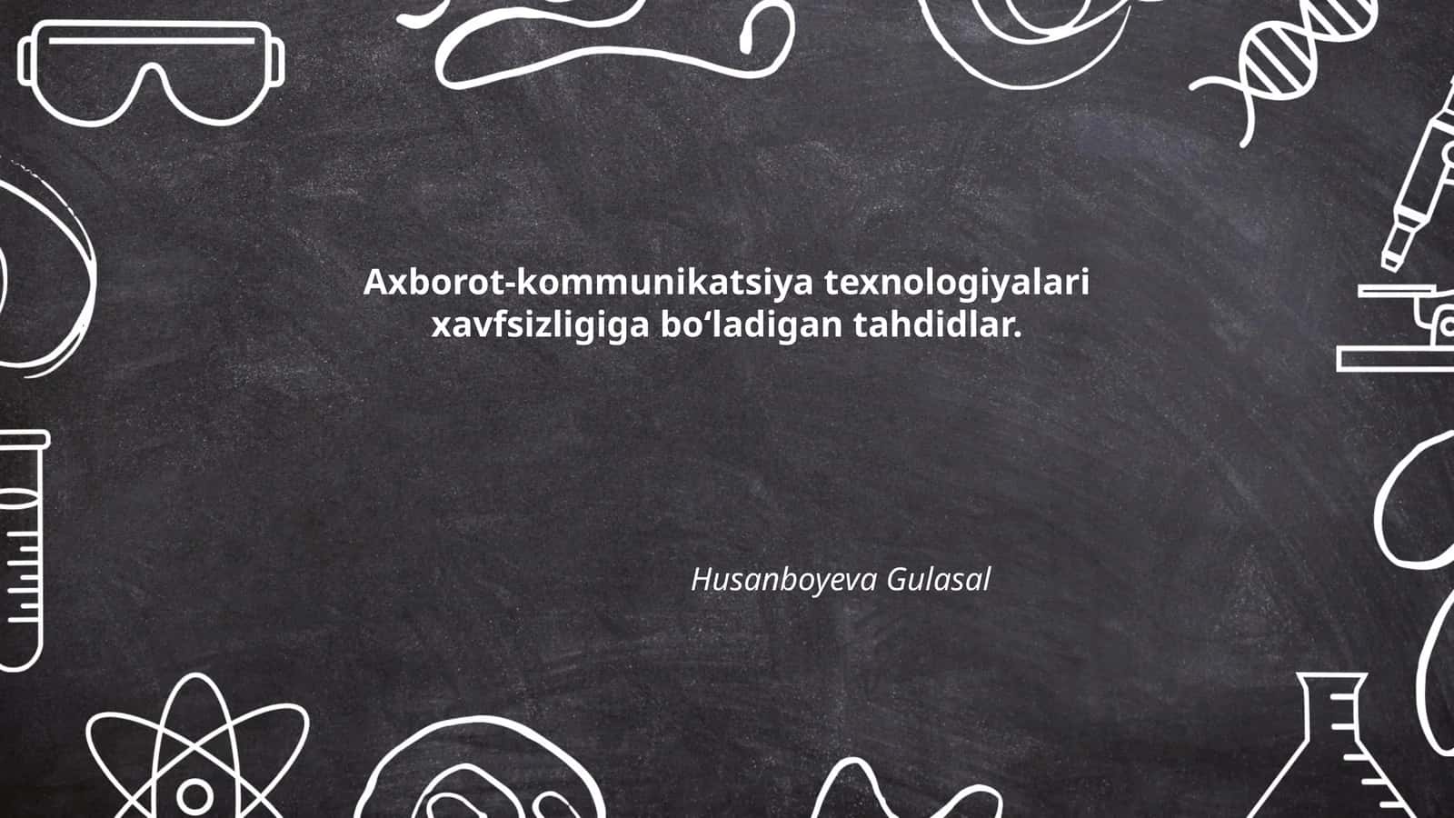 Kiberxavfsizlik 1