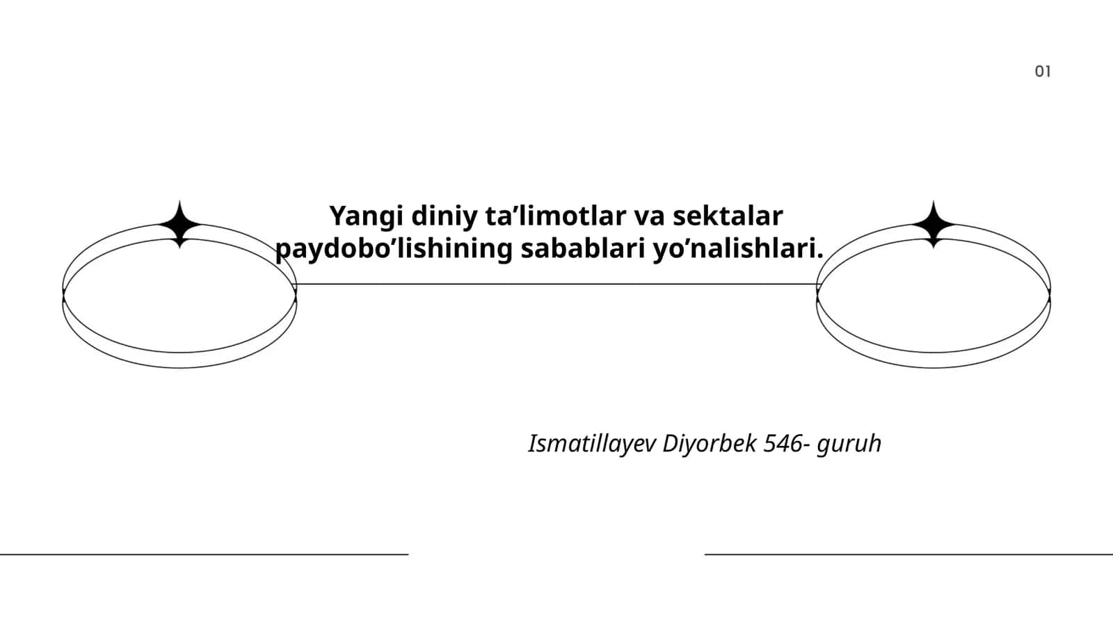 Yangi diniy ta’limotlar va sektalar paydobo’lishining sabablari yo’nalishlari 1
