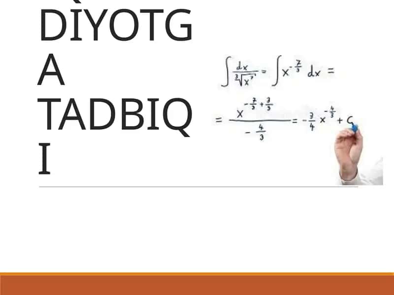 Integral Hisobning Iqtisodiyotga Tadqiqi 1