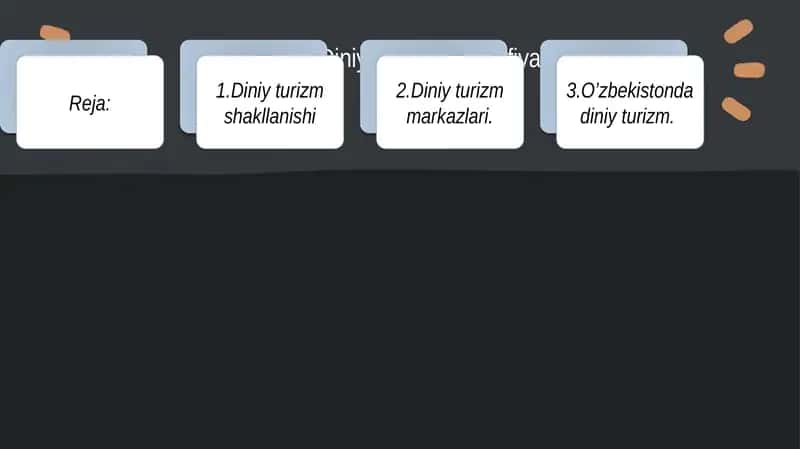 Diniy turizm geografiyasi 1