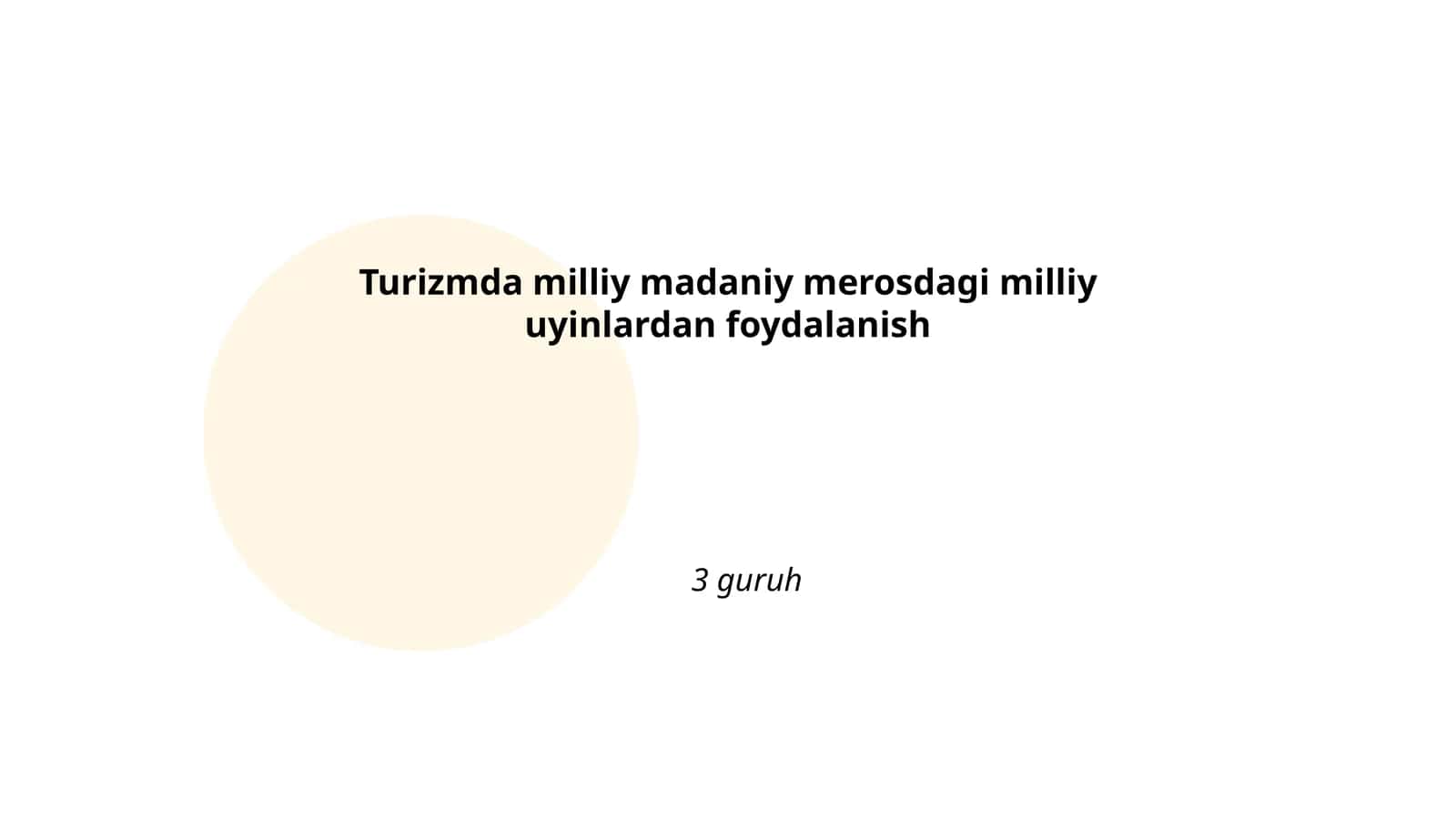Turizmda milliy uyinlarni brend sifatida rivojlantirish strategiyalari 1