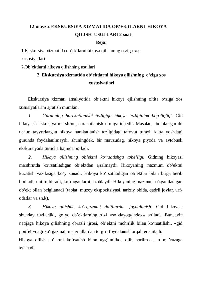 Ekskursiya Xizmati 1