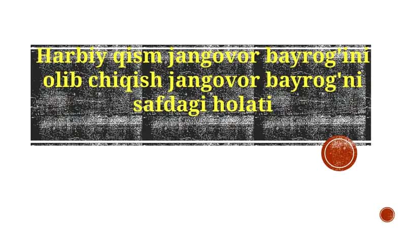 Jang bayroqlarining tarixiy sharhi 1