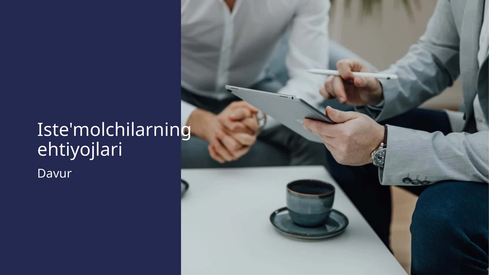 Iste'molchilarning ehtiyojlari 1