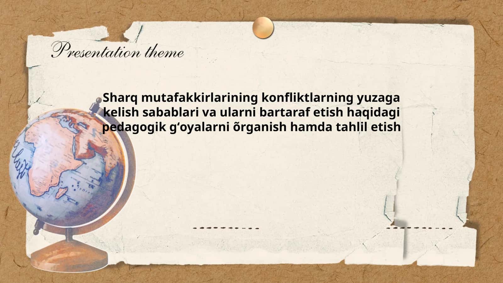 Sharq mutafakkirlarining konfliktlarning yuzaga kelish sabablari va ularni bartaraf etish haqidagi pedagogik gʻoyalarni õrganish hamda tahlil etish 1