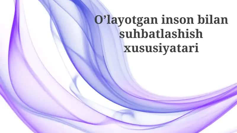 Og'riq va noqulaylikni boshqarish hamda shaxsiy ehtiyojlarni hurmat qilish 1