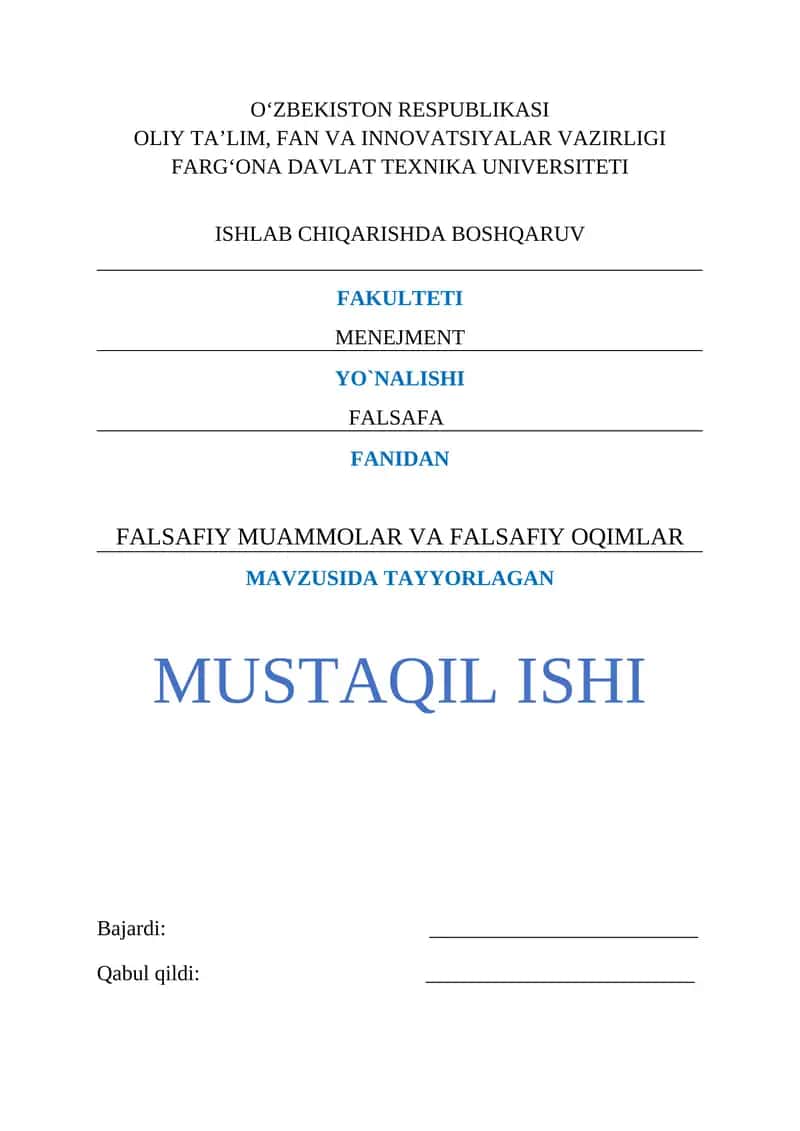 Falsafiy muammolar va falsafiy oqimlar.Falsafaning asosiy funksiyalari 1