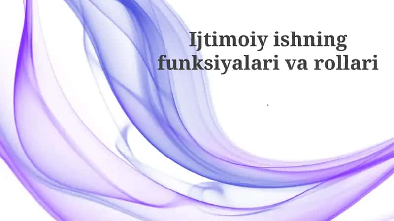 Guruh va Jamoalar bilan Ijtimoiy Ish 1