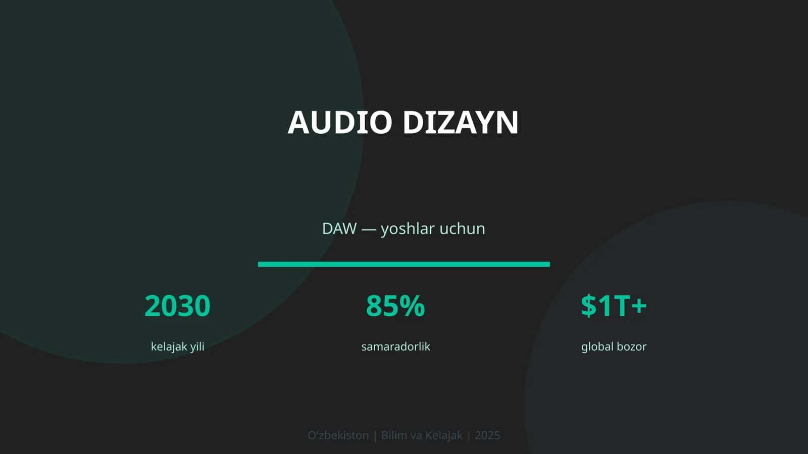 Audio dizayn 1
