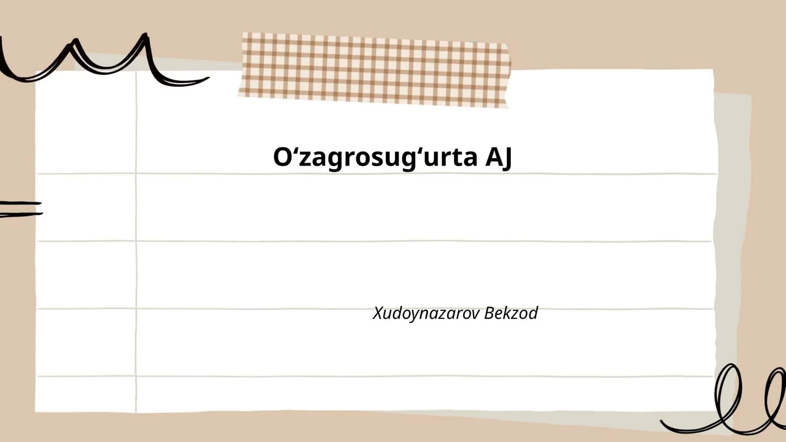 Oʻzagrosugʻurta AJ Tarixi 1
