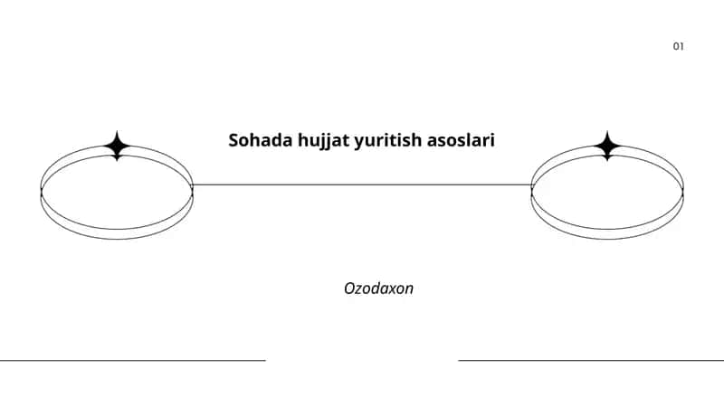 Hujjat yuritish asoslari 1