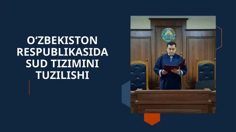 O‘ZBEKISTON RESPUBLIKASIDA SUD TIZIMINI TUZILISHI 1