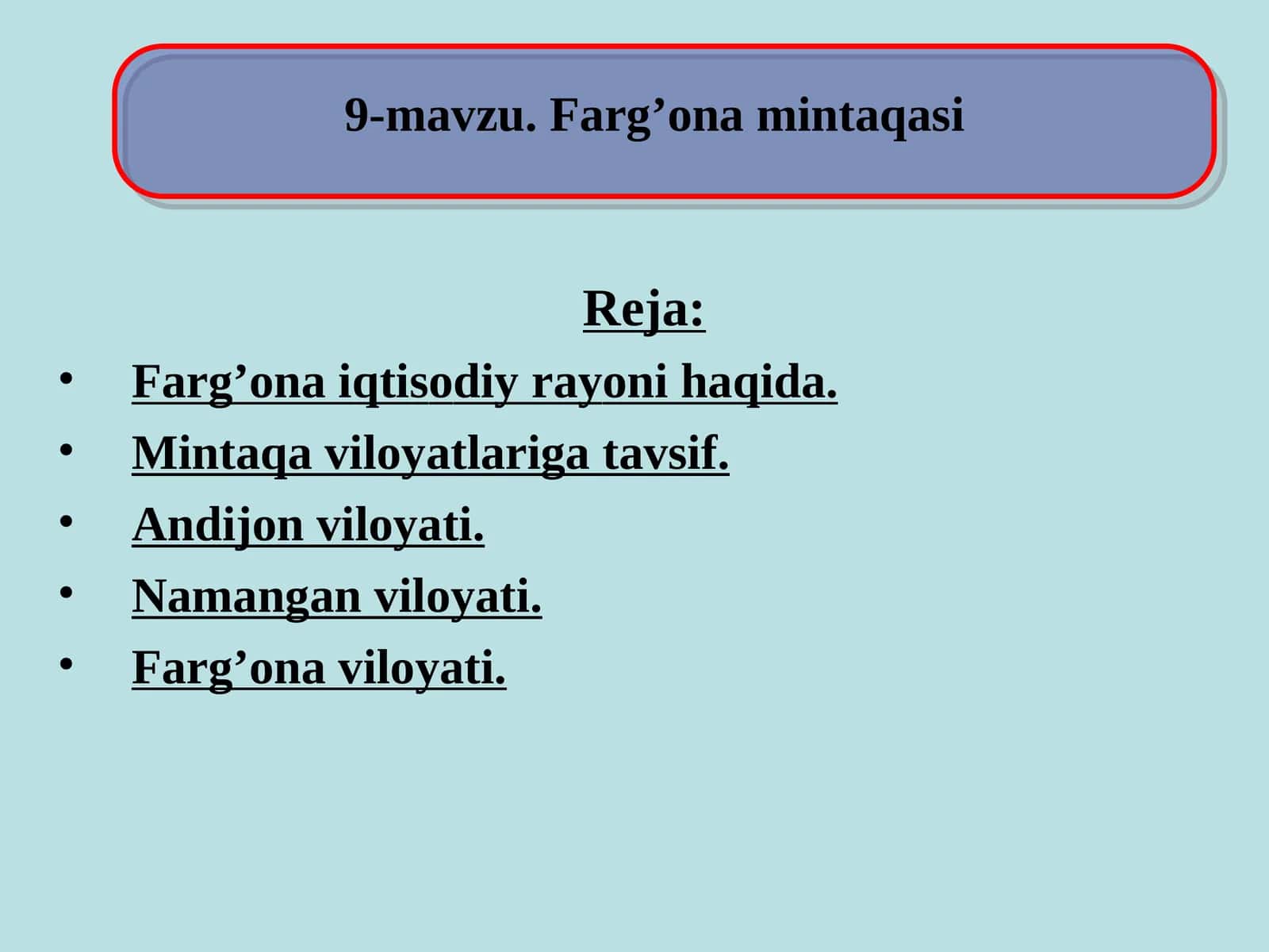 Farg’ona mintaqasi 1