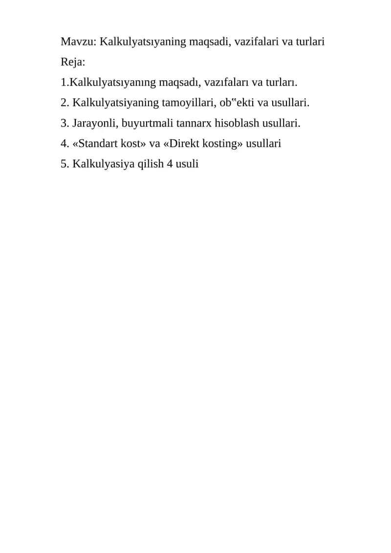 Kalkulyatsiya 1