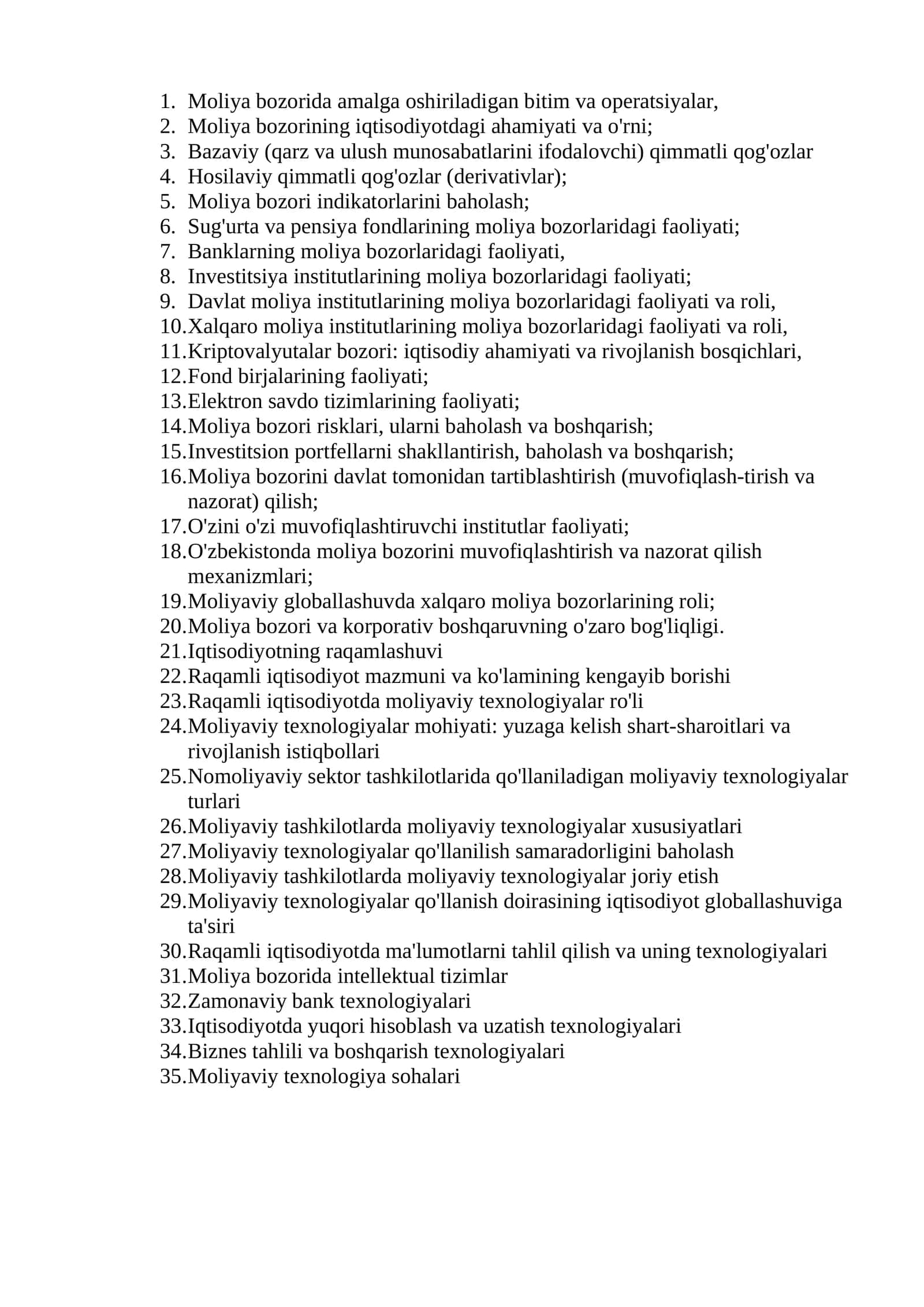 Moliya bozori 1