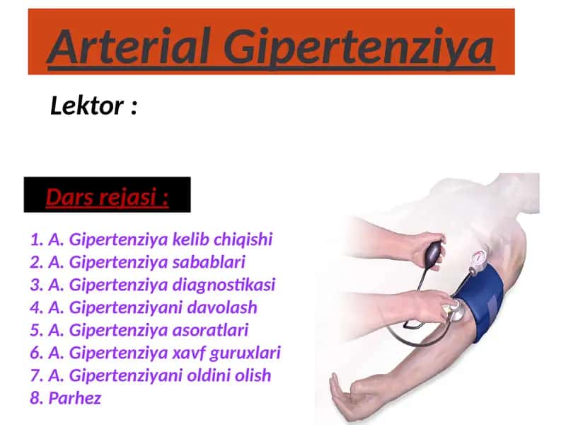 Arterial Gipertenziya 1