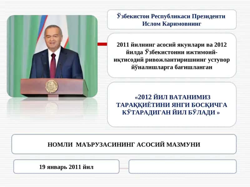 НОМЛИ МАЪРУЗАСИНИНГ АСОСИЙ МАЗМУНИ 1