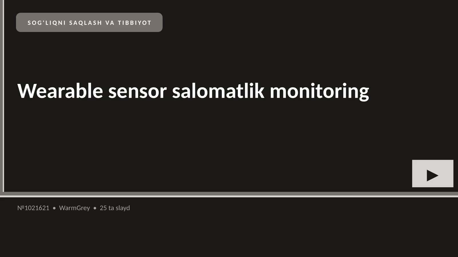 Wearable sensor salomatlik monitoring 1
