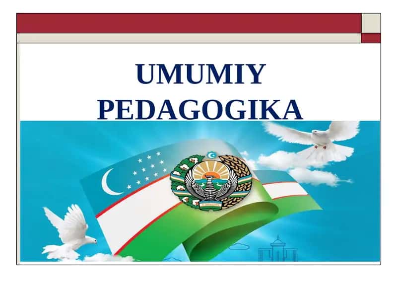 PEDAGOGIKA TARIXI FAN SIFATIDA 1
