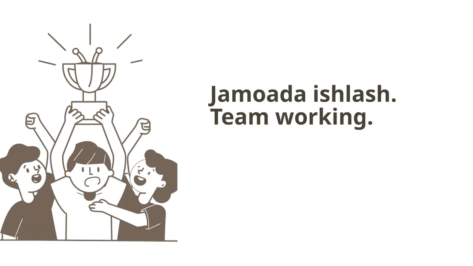 Jamoada ishlash 1