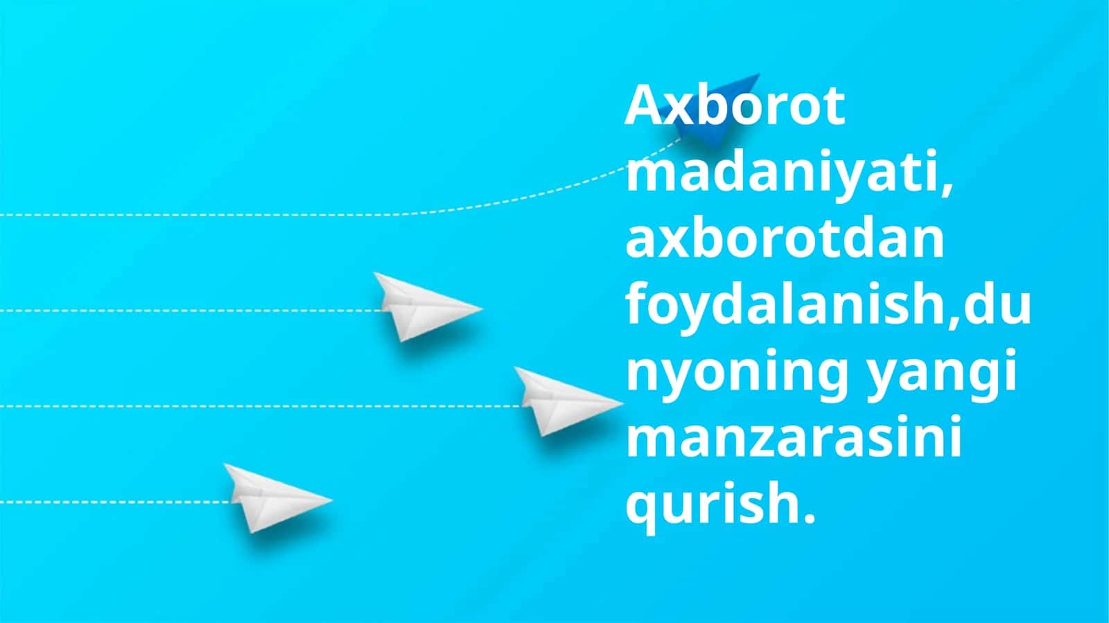 Axborot Madaniyati: Bizning Haqiqatimizni Shakillantirish 1