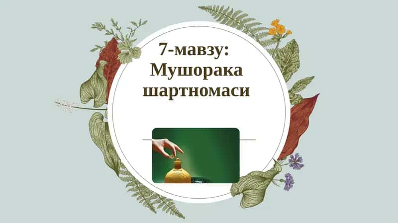 Мушорака шартномаси 1