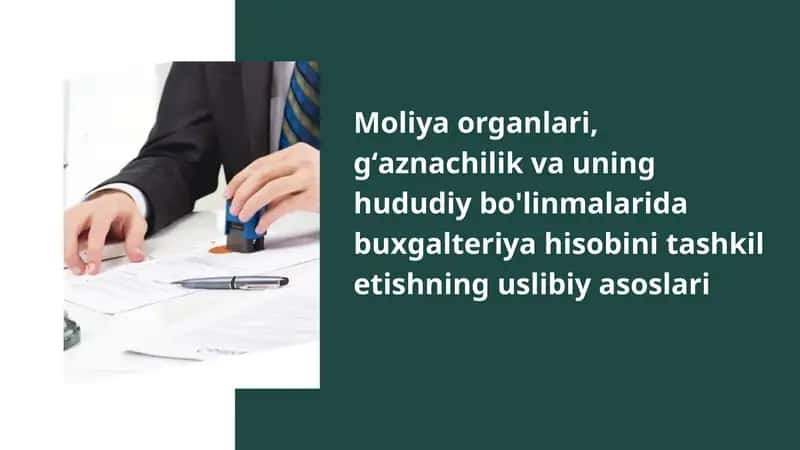 Moliya Organlari Faoliyatini Yanada Takomillashtirish Chora-Tadbirlari 1