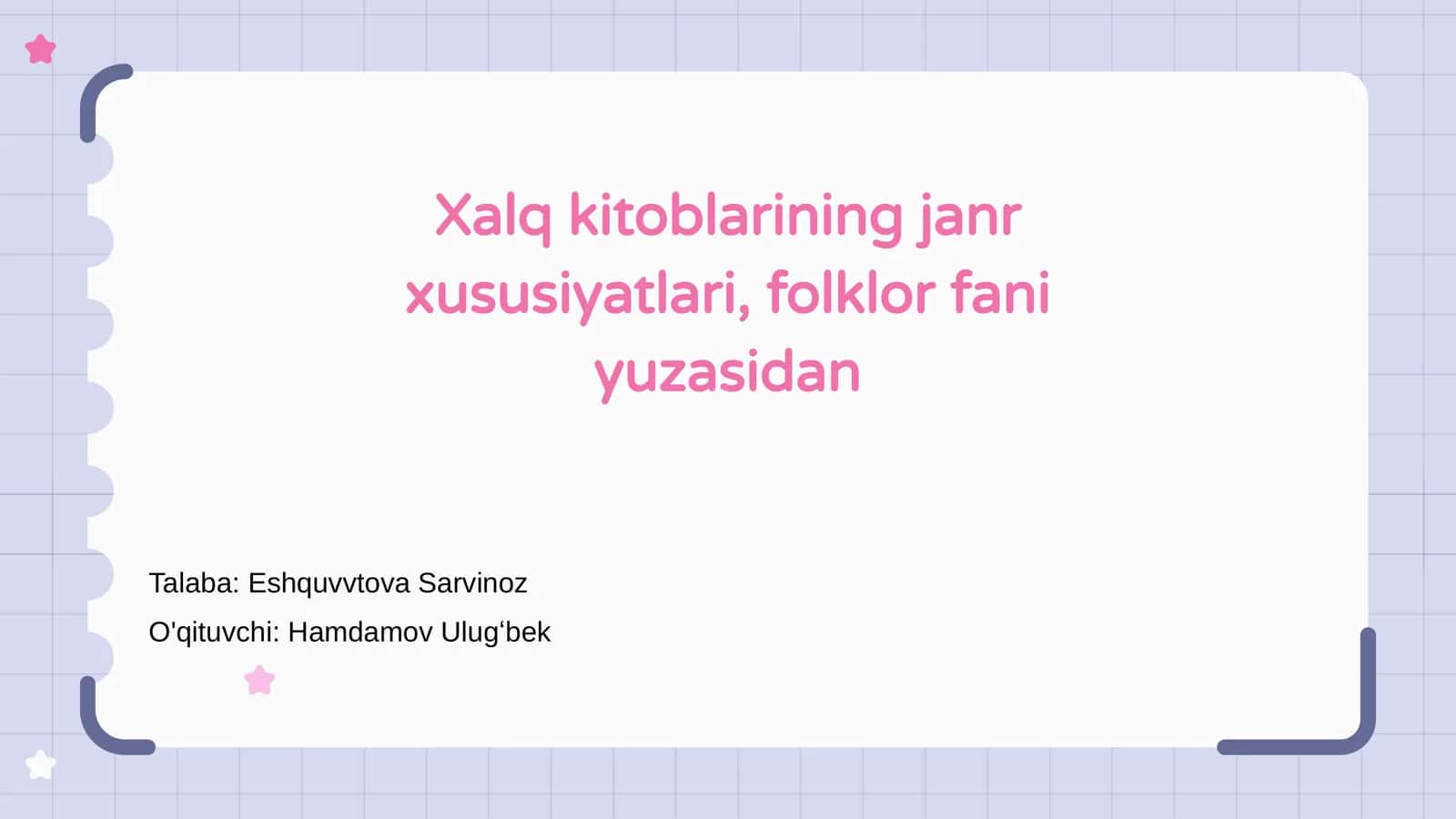 Xalq Kitoblarining Umumiy Xususiyatlari 1